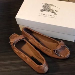 Burberry Leather Ireland Ballerina NEW IN BOX 39